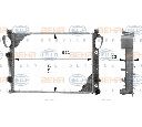 Radiator, racire motor HELLA 8MK 376 712-571