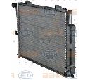 Radiator, racire motor HELLA 8MK 376 712-581