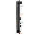 Radiator, racire motor HELLA 8MK 376 712-581
