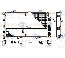 Radiator, racire motor HELLA 8MK 376 712-581