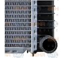 Radiator, racire motor HELLA 8MK 376 712-641