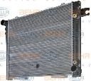 Radiator, racire motor HELLA 8MK 376 713-161 Radiator, racire motor HELLA 8MK 376 713-161