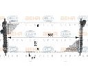 Radiator, racire motor HELLA 8MK 376 713-591