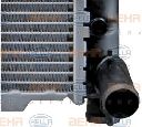 Radiator, racire motor HELLA 8MK 376 713-631