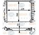 Radiator, racire motor HELLA 8MK 376 713-791