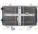 Radiator, racire motor HELLA 8MK 376 717-521