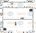 Radiator, racire motor HELLA 8MK 376 717-791