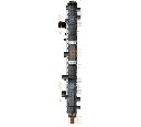 Radiator, racire motor HELLA 8MK 376 718-121