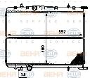 Radiator, racire motor HELLA 8MK 376 718-141
