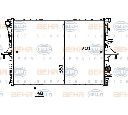 Radiator, racire motor HELLA 8MK 376 719-004