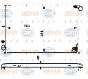 Radiator, racire motor HELLA 8MK 376 719-081