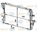 Radiator, racire motor HELLA 8MK 376 719-171