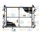 Radiator, racire motor HELLA 8MK 376 720-551