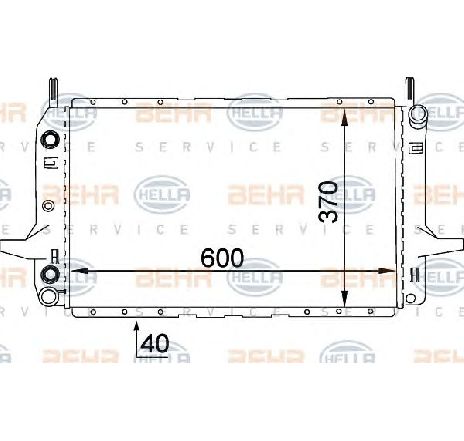 Radiator, racire motor HELLA 8MK 376 720-621</br>Piesa auto pentru Radiator racire apa/ ulei Radiator, racire motor HELLA 8MK 376 720-621</br>Piesa auto pentru Radiator racire apa/ ulei