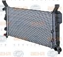 Radiator, racire motor HELLA 8MK 376 721-024