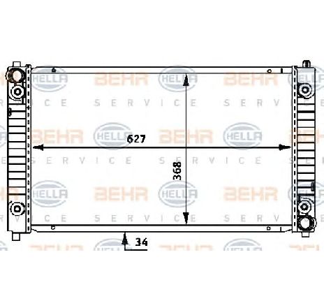 Radiator, racire motor HELLA 8MK 376 721-301</br>Piesa auto pentru Radiator racire apa/ ulei Radiator, racire motor HELLA 8MK 376 721-301</br>Piesa auto pentru Radiator racire apa/ ulei