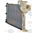 Radiator, racire motor HELLA 8MK 376 721-381
