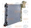 Radiator, racire motor HELLA 8MK 376 721-411