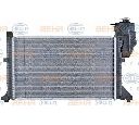 Radiator, racire motor HELLA 8MK 376 721-441