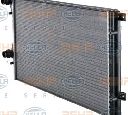 Radiator, racire motor HELLA 8MK 376 726-701