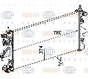 Radiator, racire motor HELLA 8MK 376 745-104