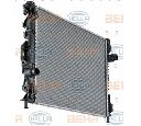 Radiator, racire motor HELLA 8MK 376 745-601