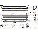Radiator, racire motor HELLA 8MK 376 745-654