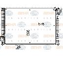 Radiator, racire motor HELLA 8MK 376 749-511