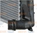 Radiator, racire motor HELLA 8MK 376 754-071