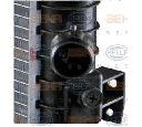 Radiator, racire motor HELLA 8MK 376 754-081