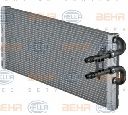 Radiator temperatura scazuta, intercooler HELLA 8MK 376 754-111