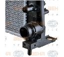 Radiator, racire motor HELLA 8MK 376 754-464