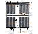 Radiator, racire motor HELLA 8MK 376 754-471