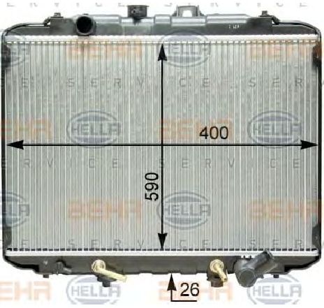 Radiator, racire motor HELLA 8MK 376 763-341</br>Piesa auto pentru Radiator racire apa/ ulei Radiator, racire motor HELLA 8MK 376 763-341</br>Piesa auto pentru Radiator racire apa/ ulei