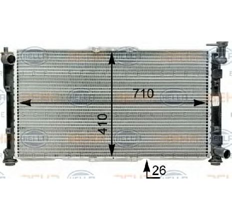 Radiator, racire motor HELLA 8MK 376 763-441</br>Piesa auto pentru Radiator racire apa/ ulei Radiator, racire motor HELLA 8MK 376 763-441</br>Piesa auto pentru Radiator racire apa/ ulei