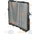Radiator, racire motor HELLA 8MK 376 763-601