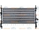 Radiator, racire motor HELLA 8MK 376 764-411