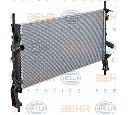 Radiator, racire motor HELLA 8MK 376 764-411