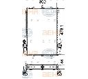 Radiator, racire motor HELLA 8MK 376 765-131