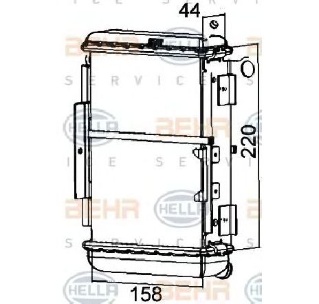 Radiator, racire motor HELLA 8MK 376 765-251</br>Piesa auto pentru Radiator racire apa/ ulei Radiator, racire motor HELLA 8MK 376 765-251</br>Piesa auto pentru Radiator racire apa/ ulei