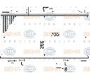 Radiator, racire motor HELLA 8MK 376 770-651
