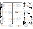 Radiator, racire motor HELLA 8MK 376 772-031