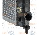 Radiator, racire motor HELLA 8MK 376 772-391