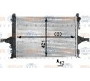 Radiator, racire motor HELLA 8MK 376 774-231