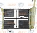Radiator, racire motor HELLA 8MK 376 790-051