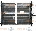Radiator, racire motor HELLA 8MK 376 900-091