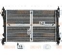 Radiator, racire motor HELLA 8MK 376 900-201