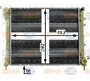 Radiator, racire motor HELLA 8MK 376 900-211