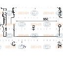 Radiator, racire motor HELLA 8MK 376 900-231