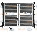 Radiator, racire motor HELLA 8MK 376 900-291</br>Piesa auto pentru Radiator racire apa/ ulei